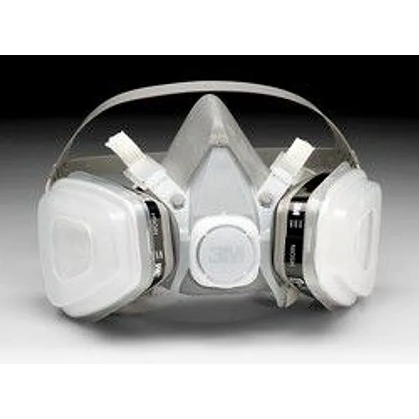 3M™ Ensamble Respirador Desechable de Media Careta 52P71, Vapor Orgánico/Protección Respiratoria P95, Mediano