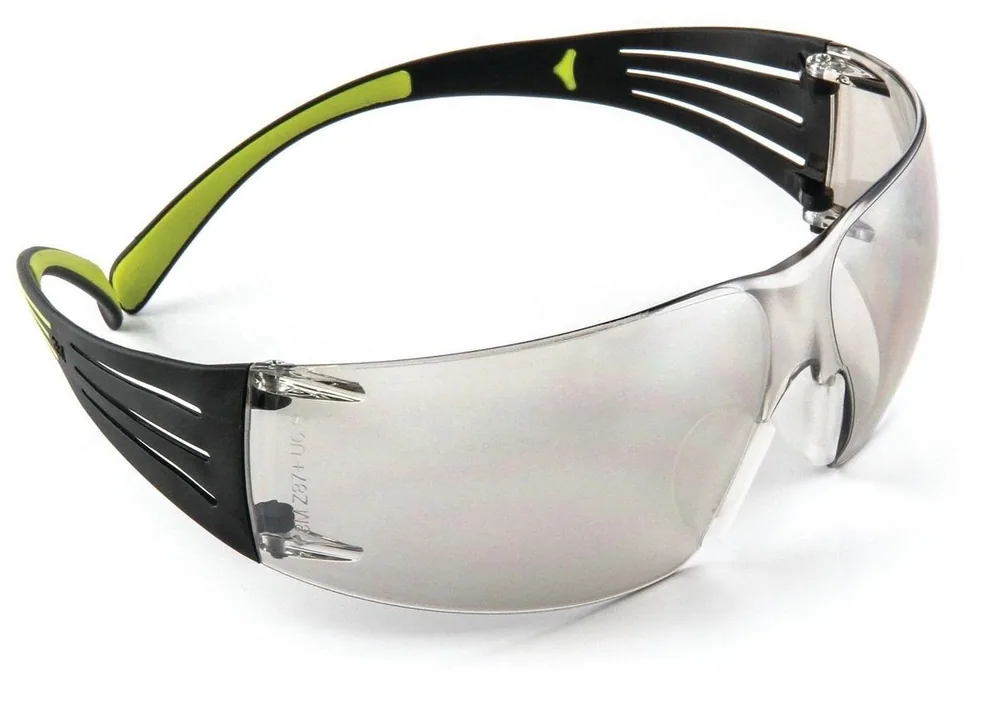 Lentes de protección 3M™ Secure Fit™ SF410AS, lente espejo para interiores/exteriores
