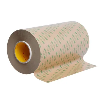 3M™ Cinta de transferencia adhesiva 467MP, Transparente, 12 in x 60 yd, 2 mil
