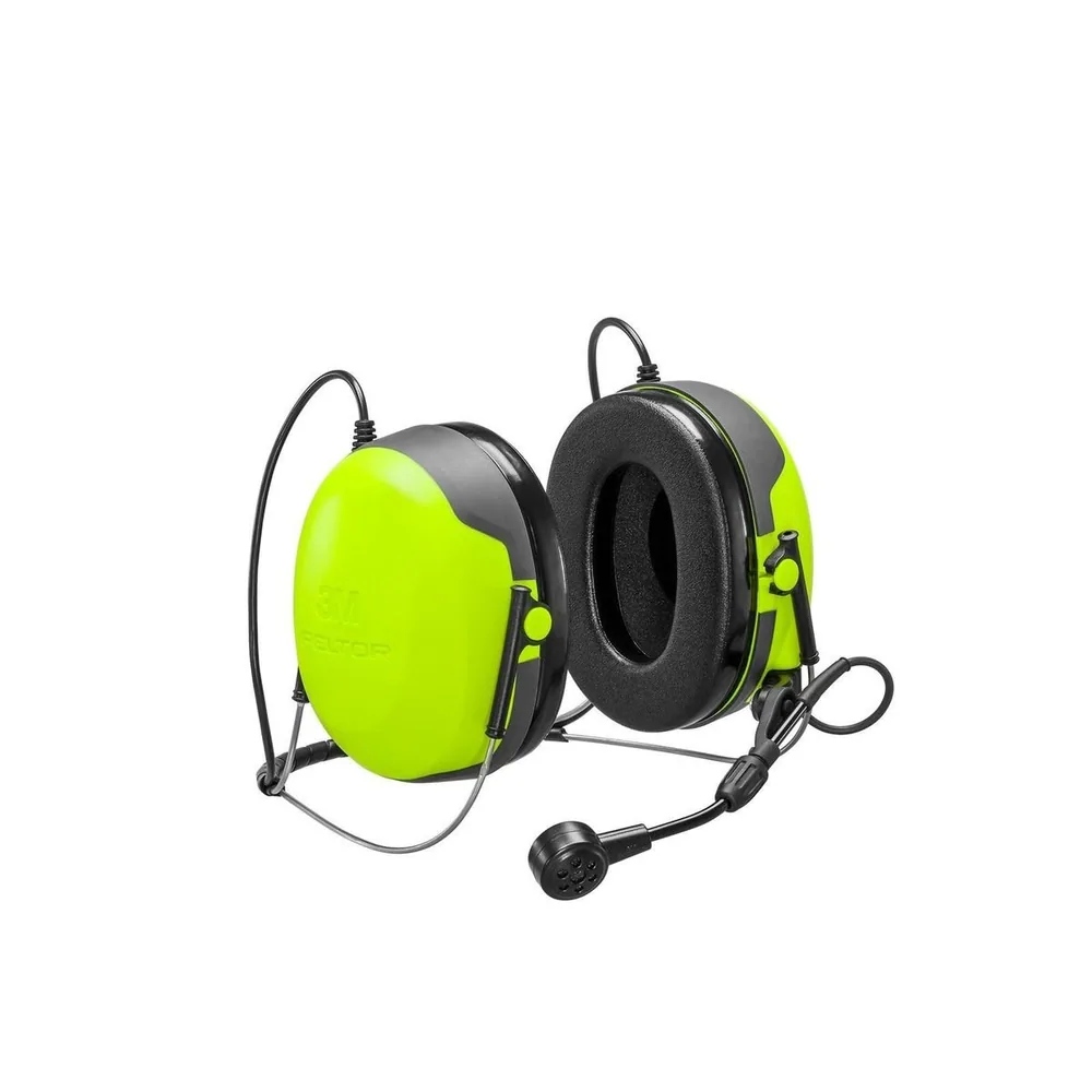 3M™ Audífono PELTOR™ CH-3 con PTT Banda para el Cuello MT74H52B-111, FLX2