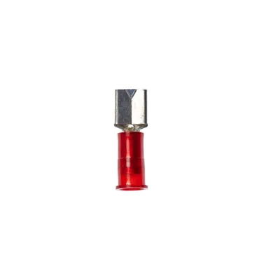 3M™ Scotchlok™ Female Disconnect, Nylon Insulated Grip Butted Seam Interlocking Barrel MNGI18-250DFK, 22-18 AWG