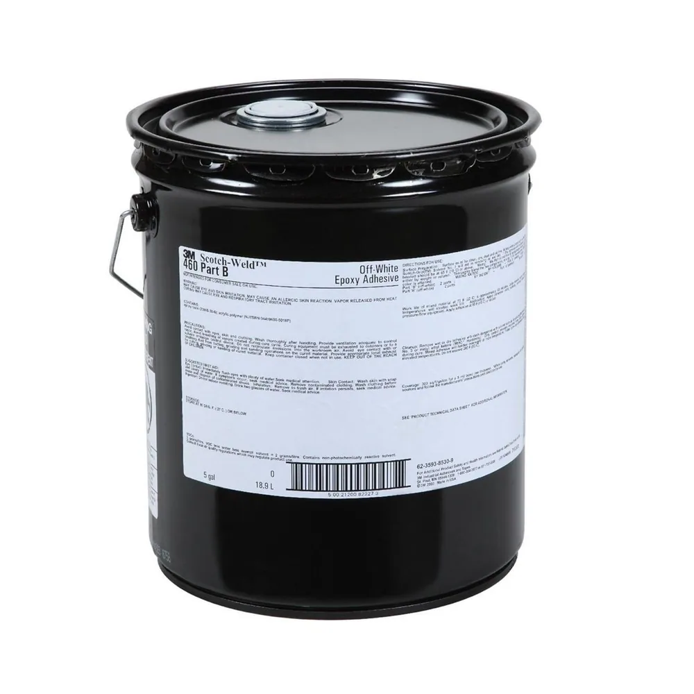 Adhesivo Epóxico 3M™ Scotch-Weld™ 460, Blanco Hueso, Parte B, 5 Galones (Bote)