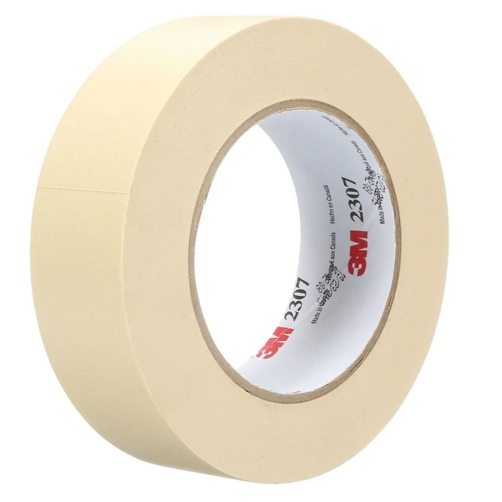 3M™ Cinta Masking 2307, Bronceada, 36 mm x 55 m, 5.2 mil
