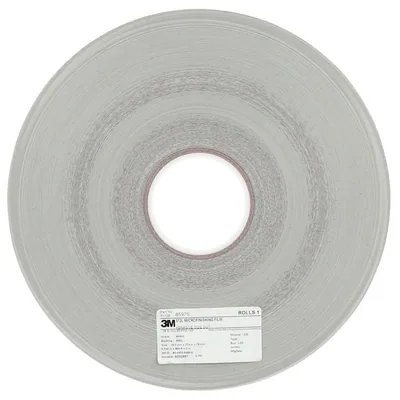 3M™ Microfinishing Film Roll 372L, 40 Mic 5MIL, 8 in x 150 ft x 3 in (203.2mm x 45.75m), Plastic Core, ASO