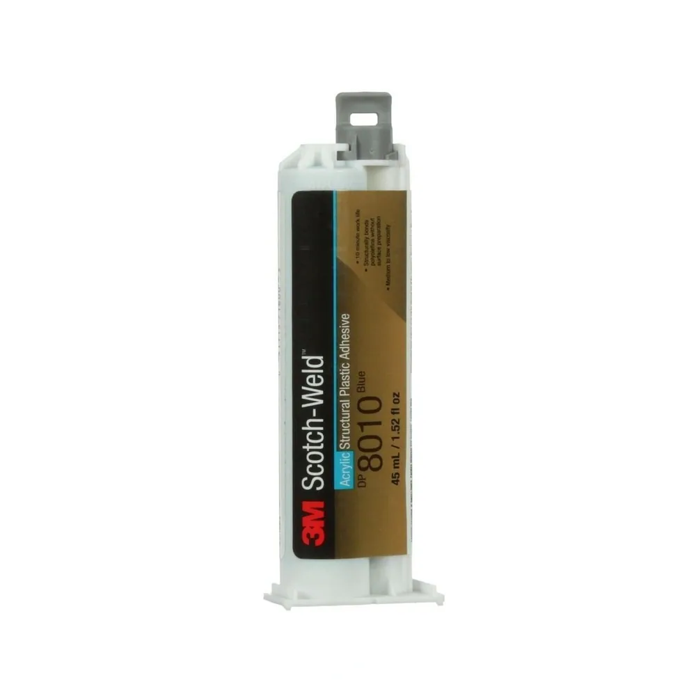 Adhesivo Plástico Estructural 3M™ Scotch-Weld™ DP8010, Azul, 45 mL Duo-Pak