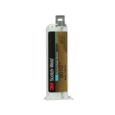 Adhesivo Plástico Estructural 3M™ Scotch-Weld™ DP8010, Azul, 45 mL Duo-Pak