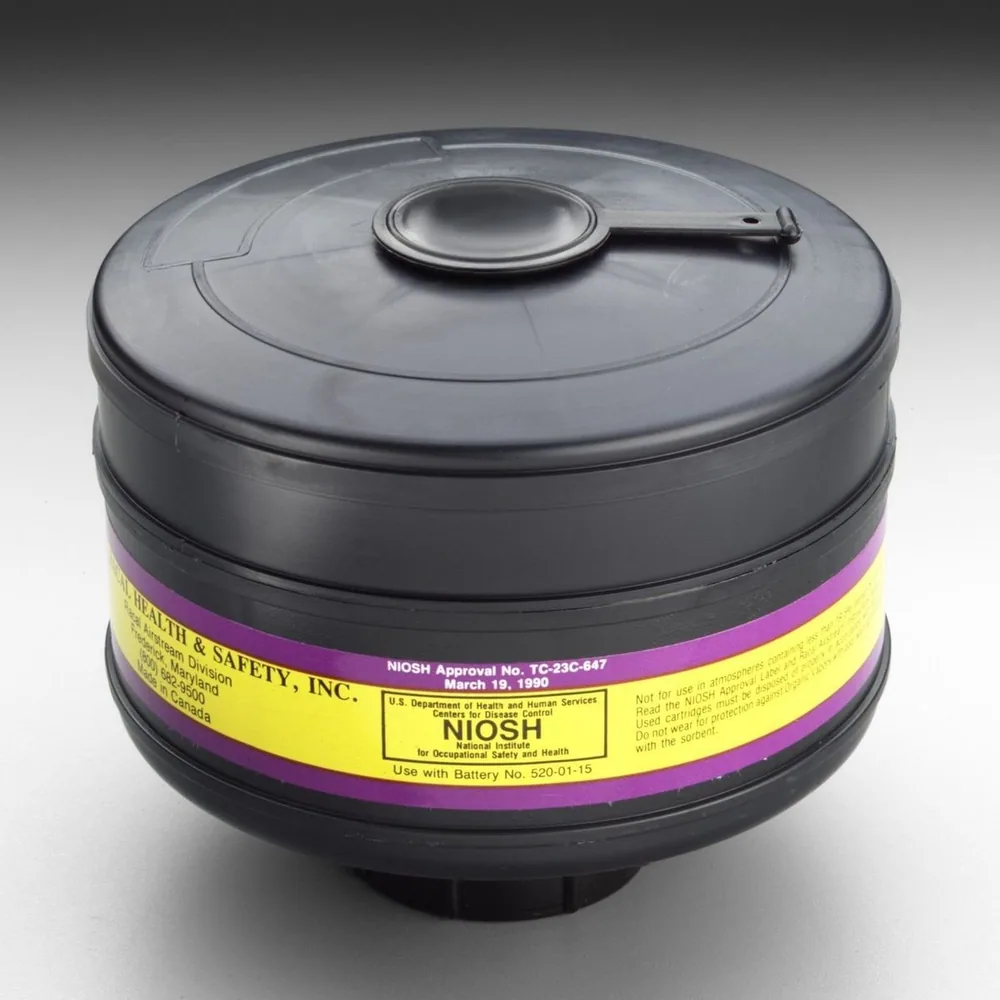 3M™ Cartucho de Vapor Orgánico/Cloro/Cloruro de Hidrógeno/Dióxido de Azufre/Alta Eficiencia 453-03-01R06, AEP3