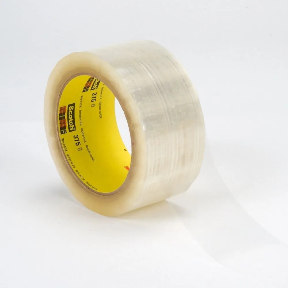 Cinta de Embalaje Scotch® 375, Transparente, 48 mm x 50 m