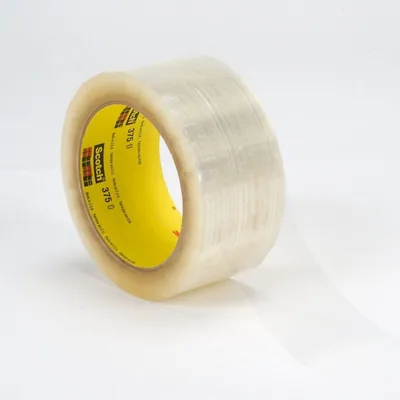 Scotch® Box Sealing Tape 375, Clear, 48 mm x 50 m