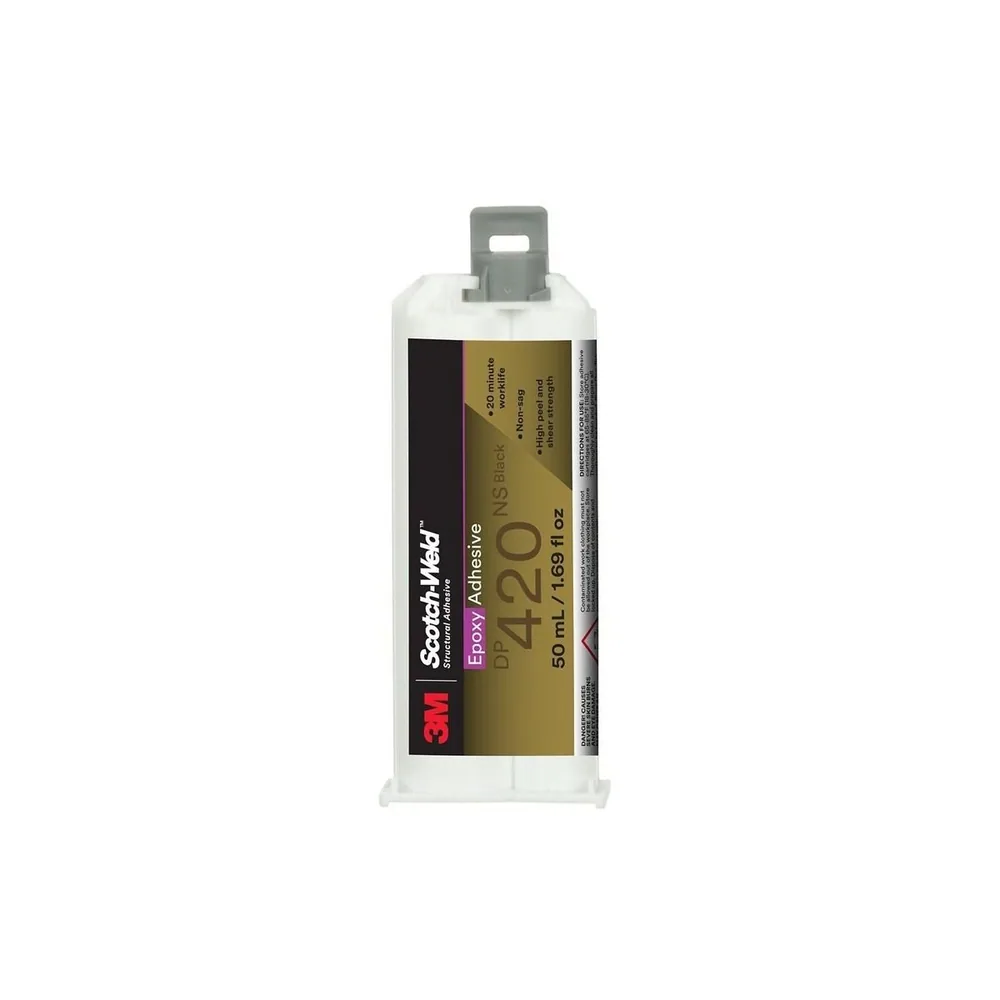 Adhesivo Epóxico 3M™ Scotch-Weld™ DP420NS, Negro, 50 mL Duo-Pak