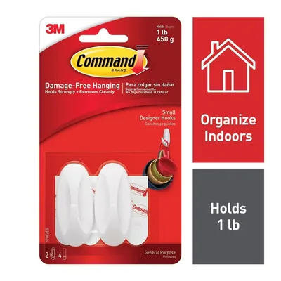 Command™ Small Designer Hooks 17082ES