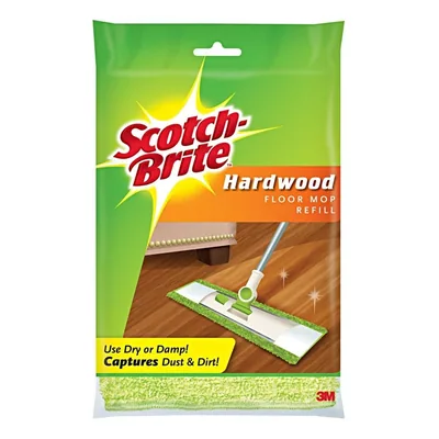 Recambio Mopa Scotch-Brite™ Microfibra Pisos de Madera Dura M-005-R, 6/1