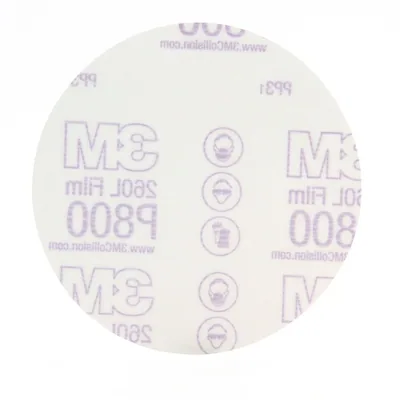 3M™ Stikit™ Finishing Film Abrasive Disc 260L 83679, 5 in x NH Die# 500X P800