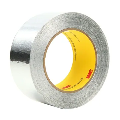 3M™ Cinta de Papel de Aluminio 425, Plateado, 2 in x 60 yd, 4.6 mil (3M-85361)