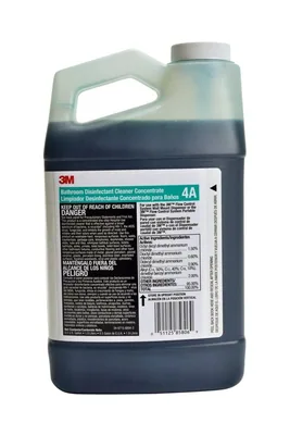 3M™ Bathroom Disinfectant Cleaner Concentrate 4A, 0.5 Gallon