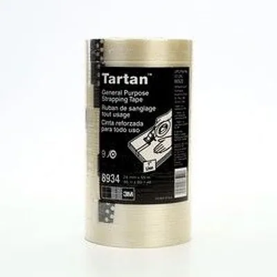 Tartan™ Filament Tape 8934, Clear, 24 mm x 55 m, 4 mil