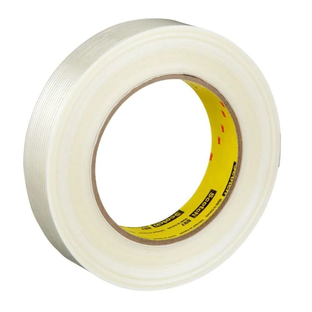 Cinta Scotch® Filamento 897, Transparente, 24 mm x 55 m, 5 mil