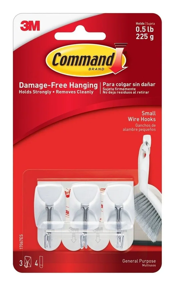 Ganchos Pequeños de Cable Command™ 17067ES