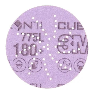 3M Xtract™ Cubitron™ II Film Disc 775L, 180+, 3 in, Die 300DS