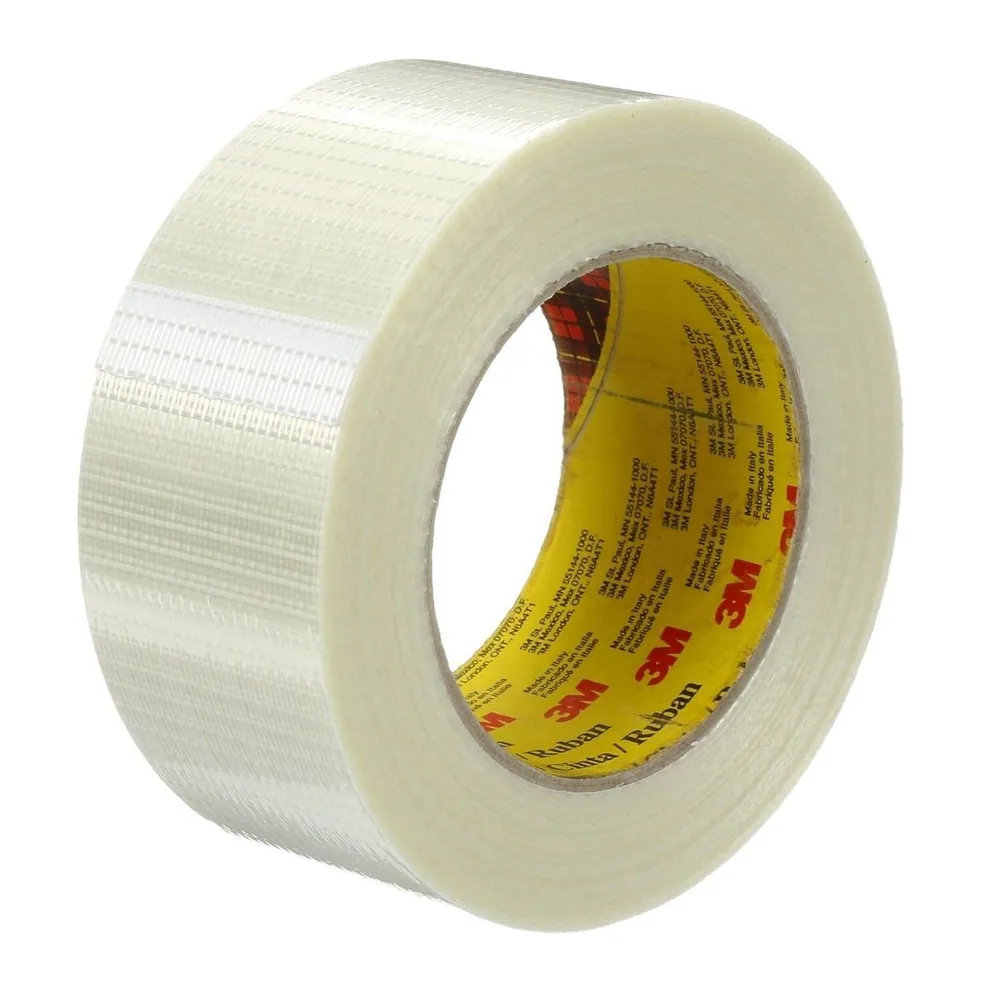 Cinta de Filamento Bidireccional Scotch® 8959, Transparente, 50 mm x 50 m, 5.7 mil