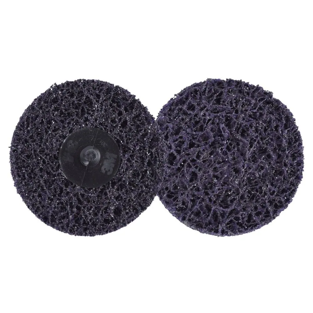 Disco Scotch-Brite™ Roloc™ Limpieza y Remoción XT Pro, XO-DR, SiC Extra Grueso, TR, 3 in