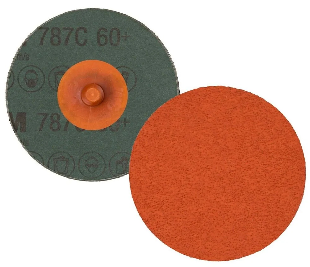 Disco de Fibra 3M™ Roloc™ 787C, 60+, TR, 4 in, Die R400BB