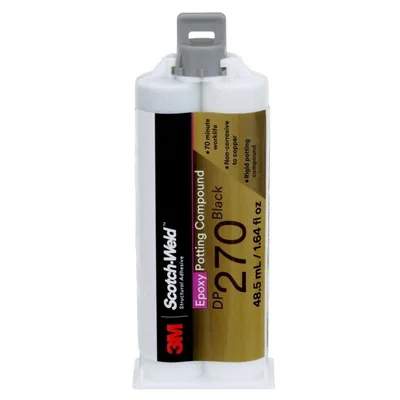 Compuesto de Encapsulación Epóxico 3M™ Scotch-Weld™ DP270, Negro, 48.5 mL Duo-Pak