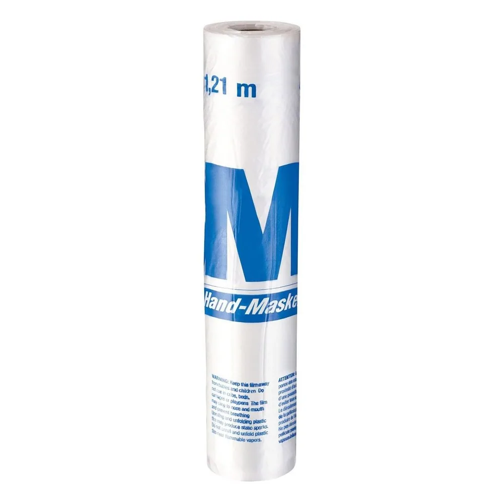 3M™ Película de Enmascaramiento Avanzado Hand-Masker™, AMF48, 48 in x 180 ft x .35 mil (1,21 m x 54,8 m x .00889 mm)