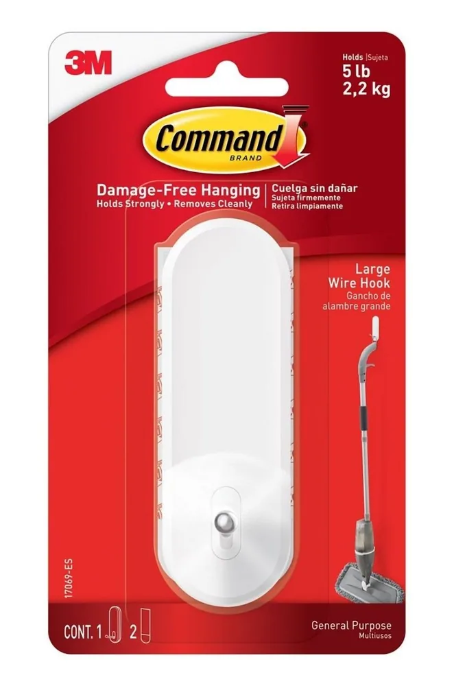 Gancho Grande Command™ para Cable 17069-ES múltiplos de 24