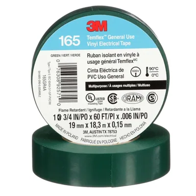 165GR4A Cinta Vinilo Temflex™ 3/4 in x 60 ft