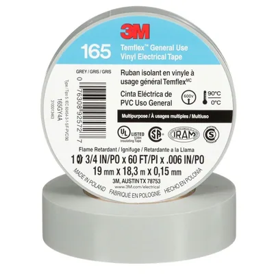 165GY4A Cinta Vinilo Temflex™ 3/4 in x 60 ft