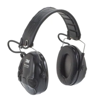 Audífono Electrónico 3M™ PELTOR™ Tactical Sport™ MT16H210F-SV, Diadema Plegable, Negro