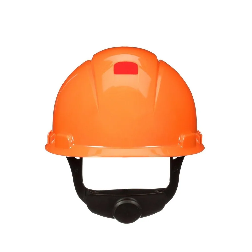 Casco 3M™ Secure Fit™ H-706SFR-UV, Naranja, Suspensión trinquete de difusión de presión de 4 puntos, con UVicator