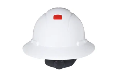 Casco de Ala Completa 3M™ Secure Fit™ H-801SFR-UV, Blanco, Suspensión de Trinquete de Difusión de Presión de 4 Puntos, con UVicator