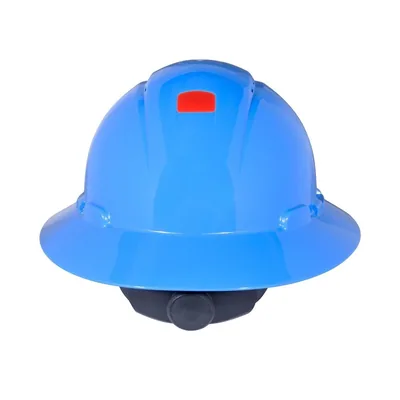 Casco de Ala Completa 3M™ Secure Fit™ H-803SFR-UV, Azul, Suspensión de Trinquete de Difusión de Presión de 4 Puntos, con UVicator
