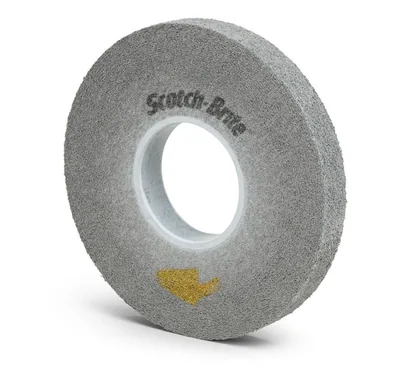 Scotch-Brite™ EXL Pro Deburring Convolute Wheel, EP-WL, 9S Fine, 8 in x 1 in x 3 in