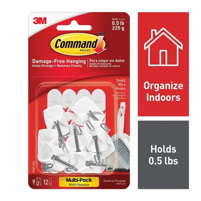 Command™ Small Wire Hooks Multi-Pack 17067-9ES