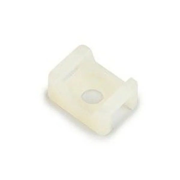 3M™ Base para Cincho 06299, Montaje a Tornillo, Natural/Nylon, 0.87 in x 0.62 in