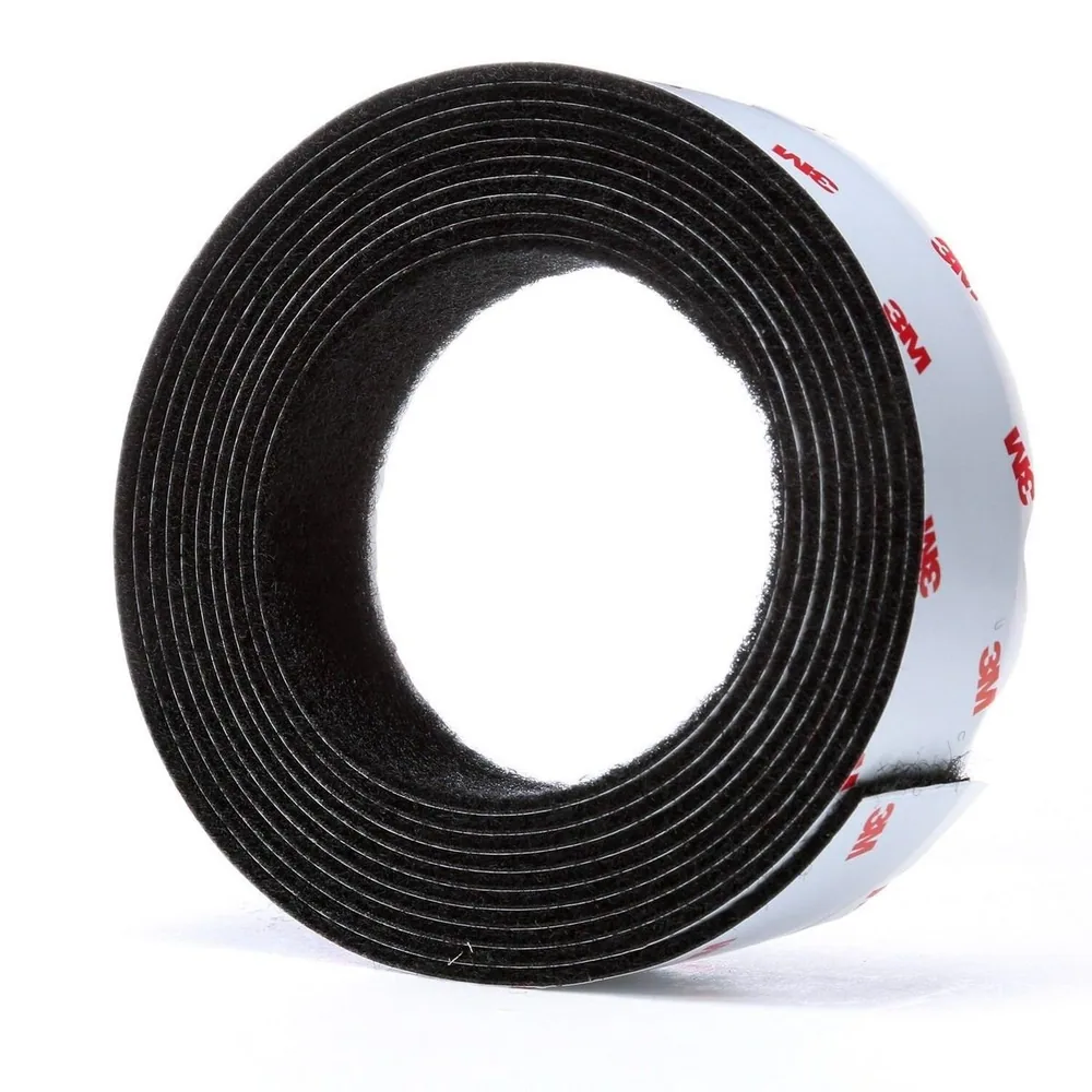 Cierre de Gancho/Bucle 3M™ TB3526N/TB3527N, Negro, 1 in x 10 ft