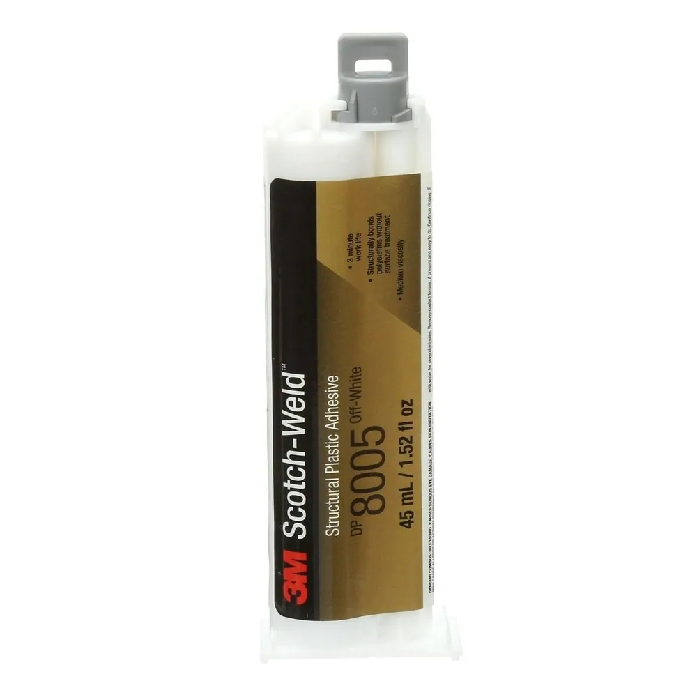 Adhesivo Plástico Estructural 3M™ Scotch-Weld™ DP8005, Blanco Hueso, 45 mL Duo-Pak
