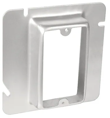 Anillo para Caja de Dispositivo Cuadrada 4-11/16" Una Salida - Levantada 1"