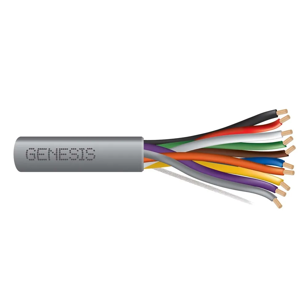 18-19 10 CONDUCTORES CU CL2R/FPLR/CMR GRIS GEN 1000 FT
