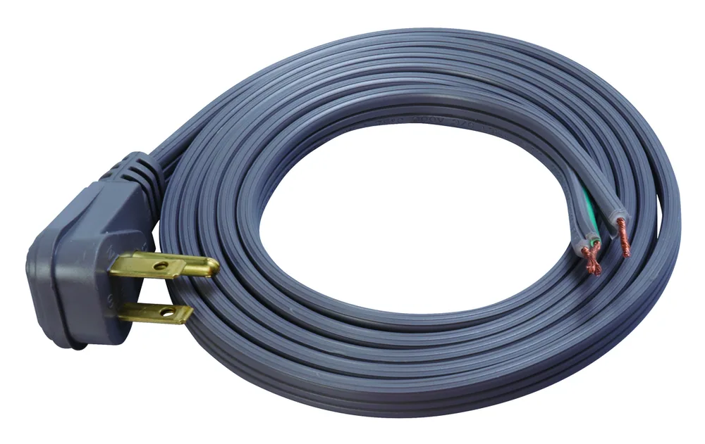 SOUTHWIRE, 16/3 SPT-3 R/ANGLE 6' CABLE PLANO GRIS PARA INTERIOR DE REEMPLAZO PARA FUENTE DE ENERGÍA