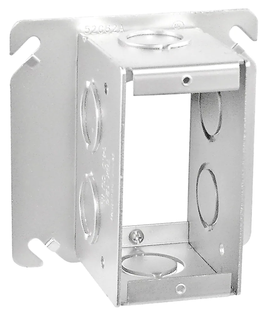 4" SQ DEV RNG 1 G DRY/TILE 3-1/2" RAISED