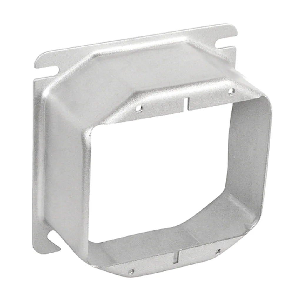 Anillo de Dispositivo Cuadrado de 4" de Dos Polos - 2" Elevado