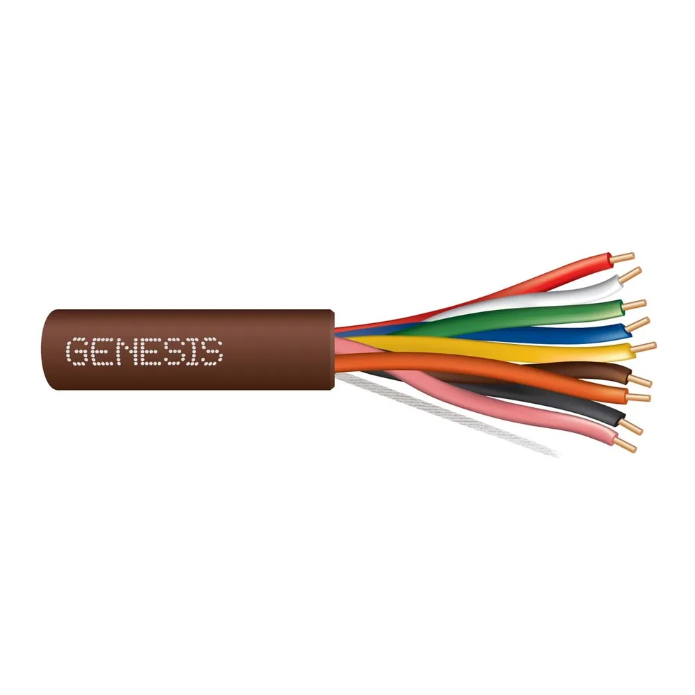 18 SÓLIDO 9 CONDUCTORES CU T-STAT CL2 CAFÉ GEN 250 FT