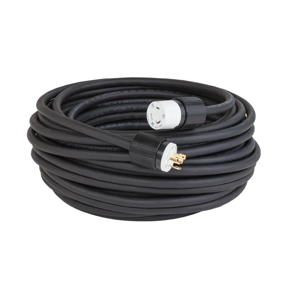 100 Ft 10/3 SOOW L5-30 Twist-Lock Extension 125V 30A 2P3W