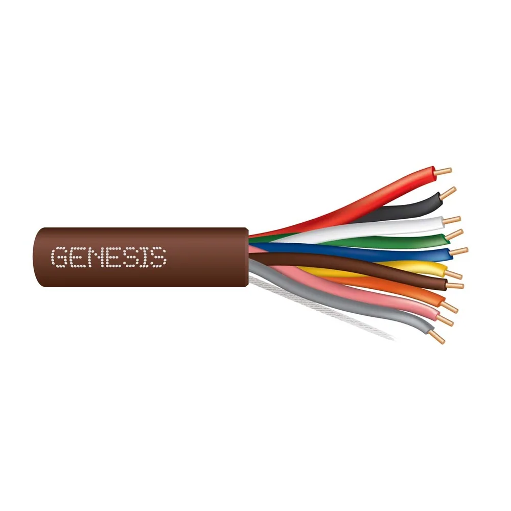 10/C (18/2 + 20/8) SOL CU T-STAT CL2 BROWN GEN 250 FT