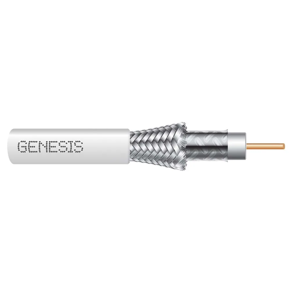 RG6/U 60%AL CATV 500PB BLANCO GEN