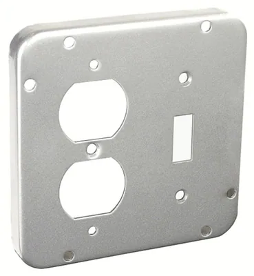 4-11/16INSQ.1 TOGGLE&1 DUPLEX